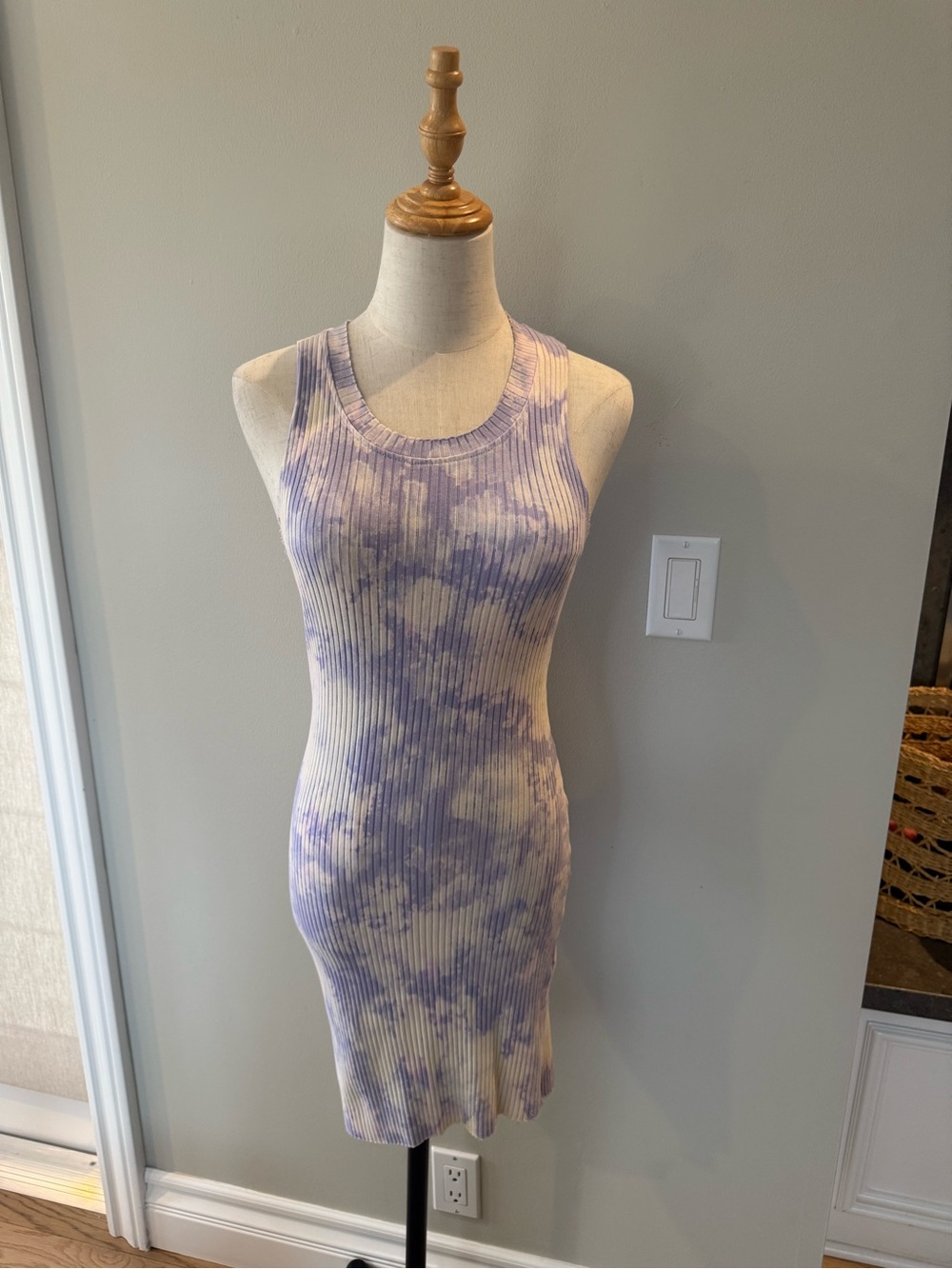 Cotton Citizen Purple Tank Dress